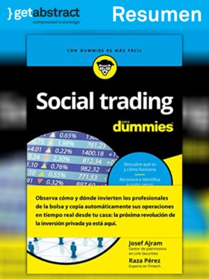 cover image of Social trading para dummies (resumen)